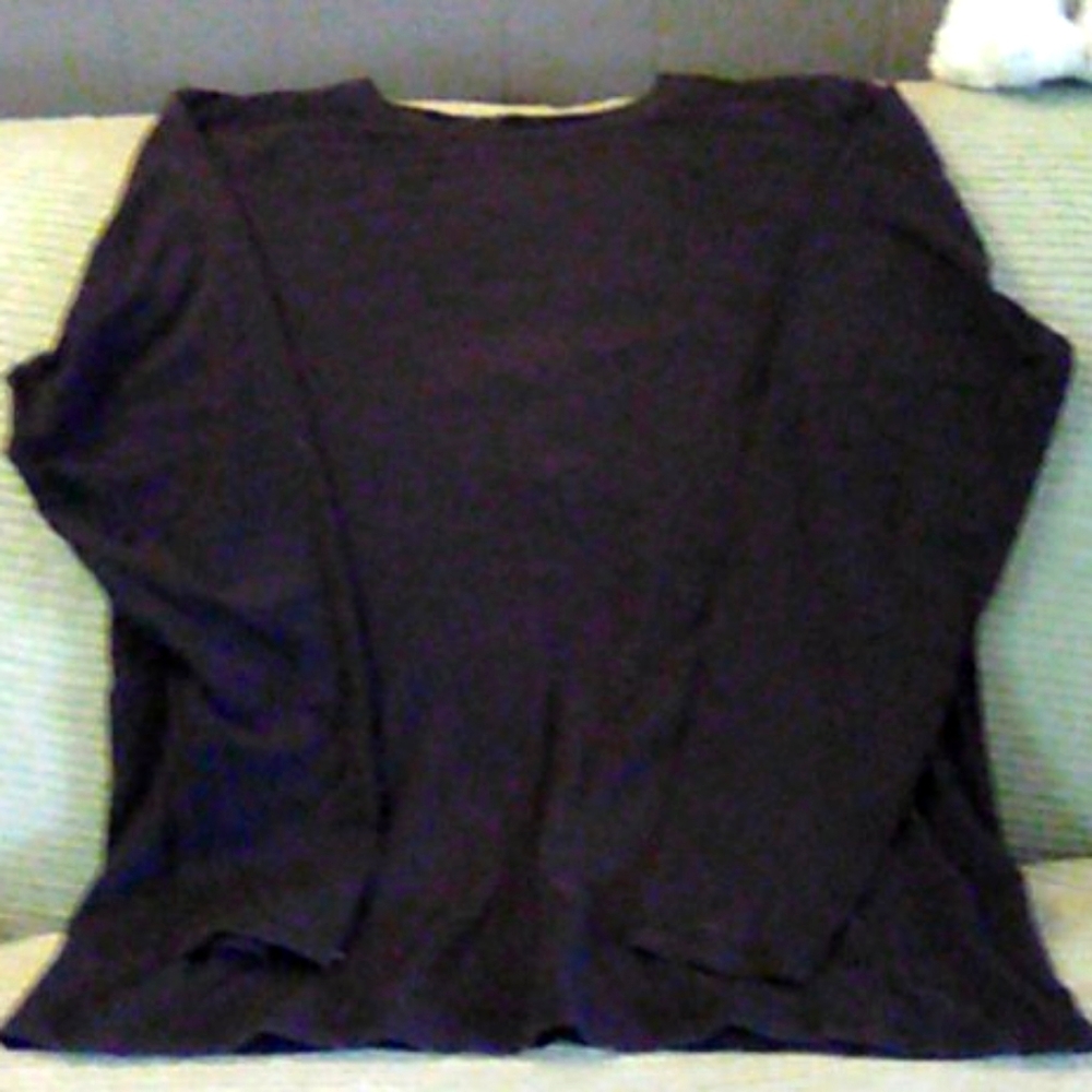 Plain Black long sleeve tee